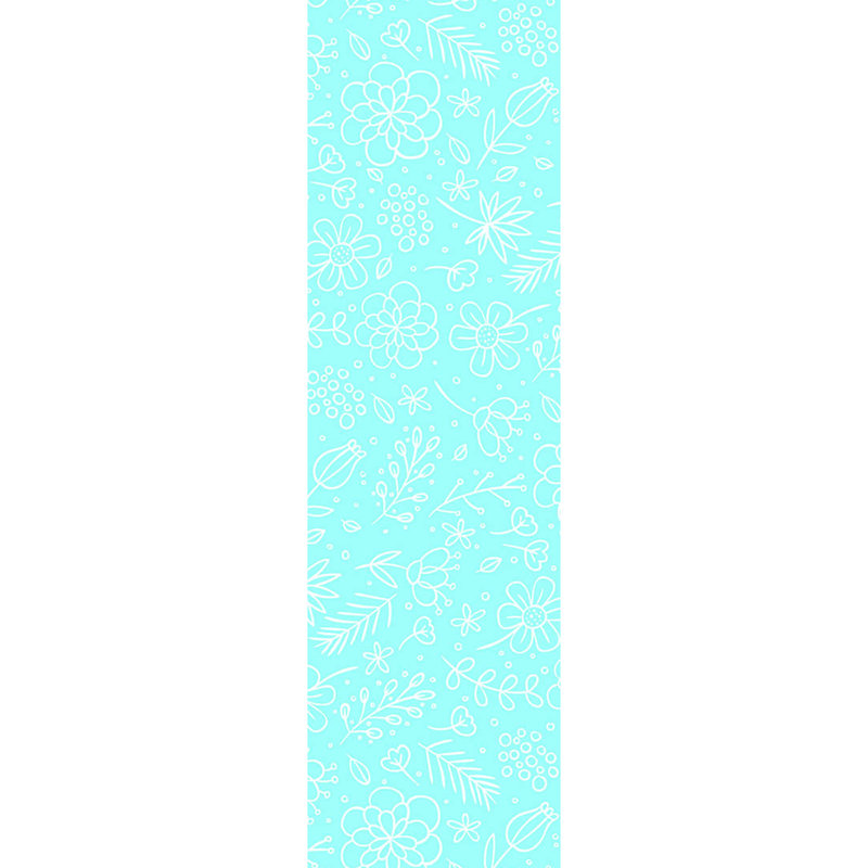 Chemin de table Chertsey, Bleu / blanc