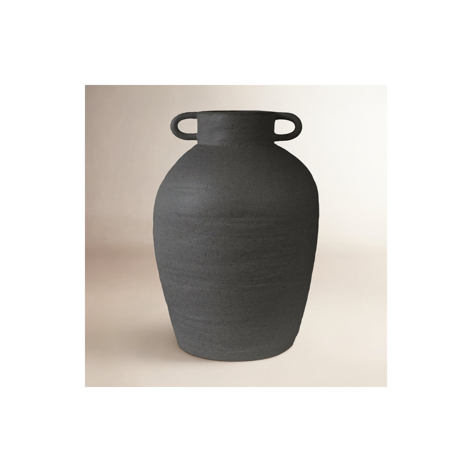  Ceramic Table Vase, Black