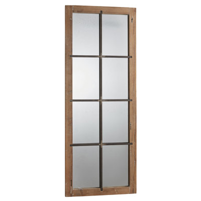 Asimelda Wood Wall Mirror