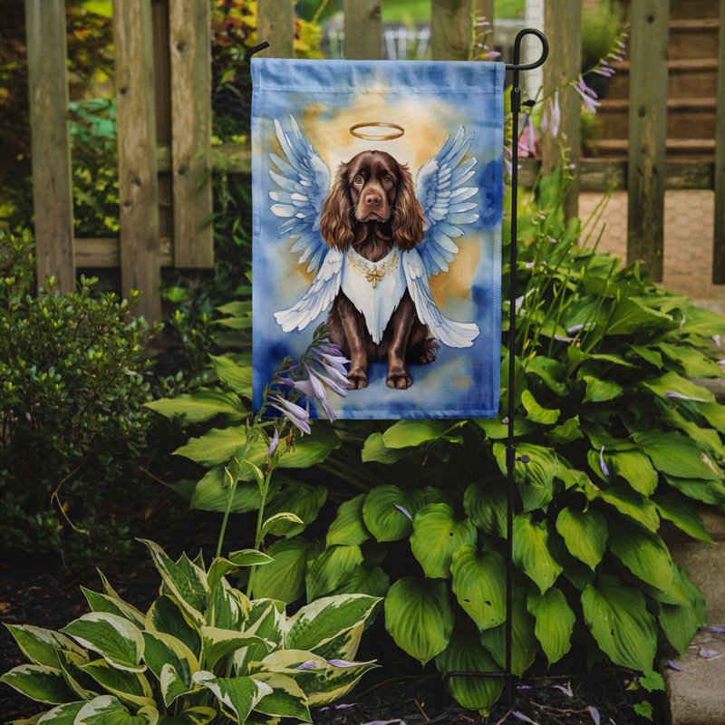 Drapeau Sussex Spaniel My Angel Garden