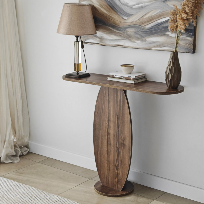 Oded 81cm Console Table, Walnut