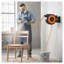 Enrouleur de tuyau d'air rétractable avec rembobinage automatique HOMcom, rangement mural pour compresseur, noir