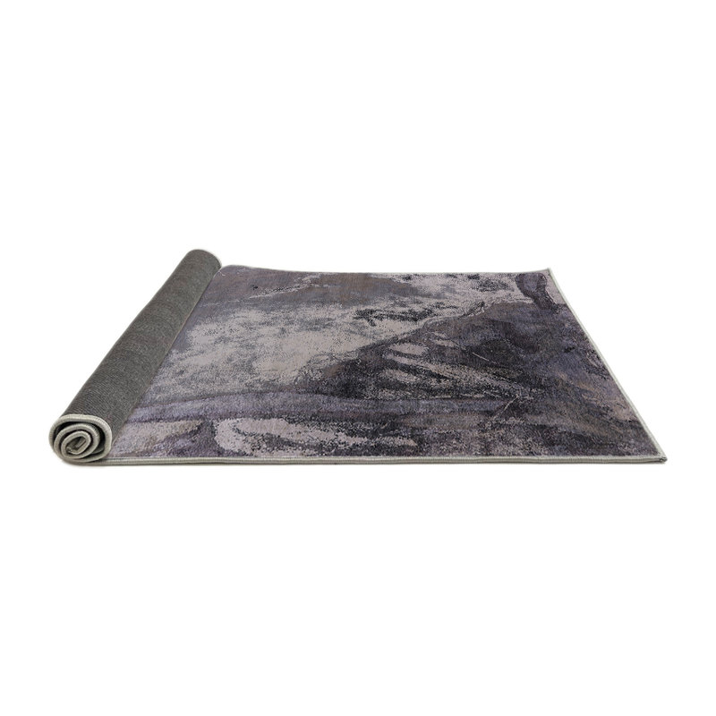 Tapis gris/ivoire, Rond 4 pi