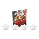 Le Creuset Soneware Mini Round Cocotte Set, 8oz. Each - White