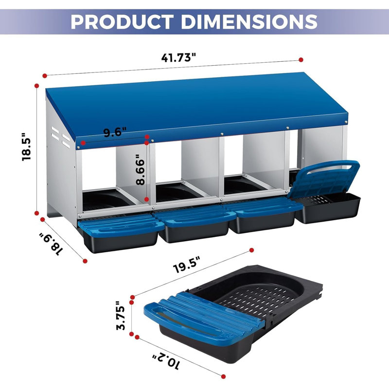 Nesting Boxes, Blue