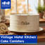 Harbour Housewares Vintage Metal Kitchen Cake Tin