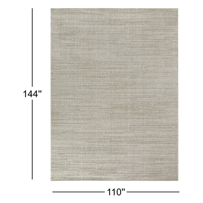 Tapis intérieur / extérieur Anouk, Rectangle 9 pi 2 po x 12 pi