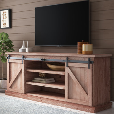 Mihika Unfinished TV Stand for TVs up to 78"