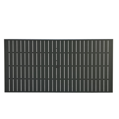 Slat Top Table Tops Outdoor Dining Table