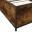 Structure de lit vidaXL Bois d'ingénierie, métal double durable-1346519491-1346519354