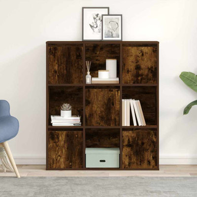 Bookcase 89X24x101.5 Cm Engineered Wood