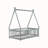 Wood Tent-shaped Floor Bed,Teepee Bed-1624096586-1624096585