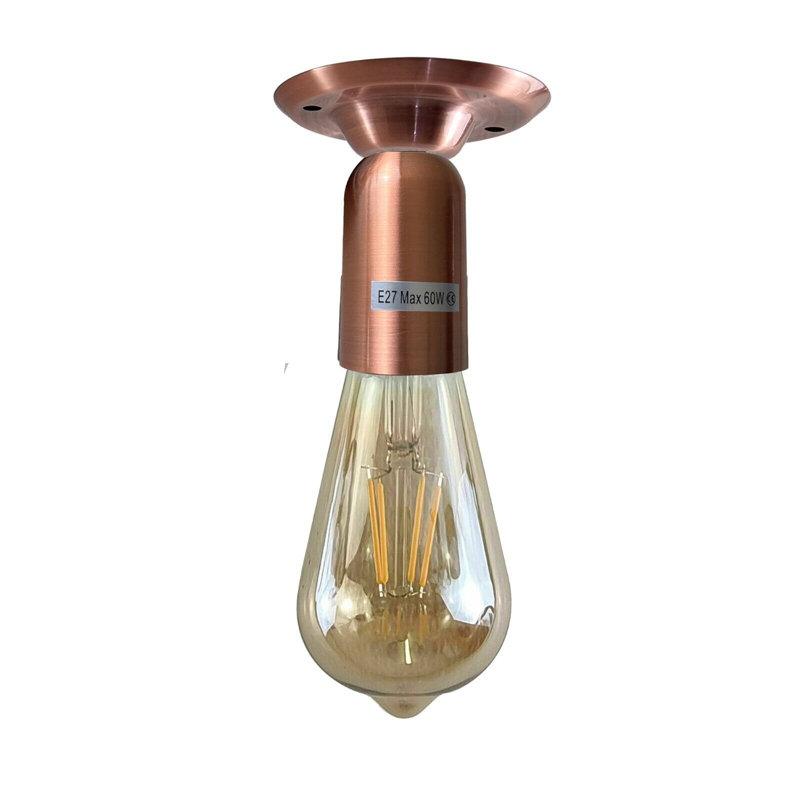 Northledge Semi Flush Mount, Copper