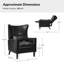 Fauteuil inclinable manuel en faux cuir Alexis-342415610