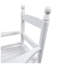 Chaise berçante intérieure / extérieure en bois de peuplier massif l 18,9 po x P 14,17 po x H 22,44 po Juniper