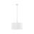 4-Light Glass Drum Shade Chandelier