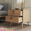 Wickenburg 52cm W Manufactured Wood Bedside Table-693157932