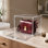Organisateur de rangement transparent pour sac à main avec fermeture magnétique