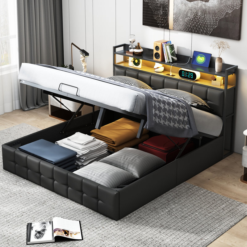 Bed, Black