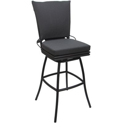 Outdoor Patio Extra Tall 34" Bar Stool Without Arms