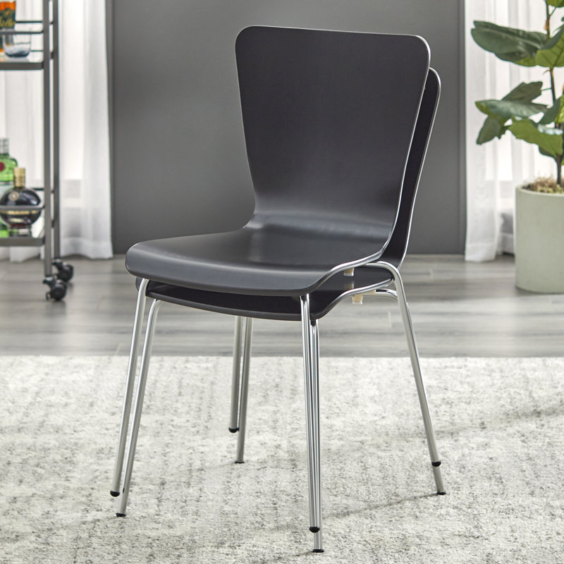 Chaise d'appoint Deantrei, Noir