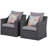 Outdoor Lounge Chair with Cushions-819888645-819888644