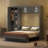 Murphy Bed Wall Bed With Shelves, Wardrobe And LED Lights-2010252600-2010252601