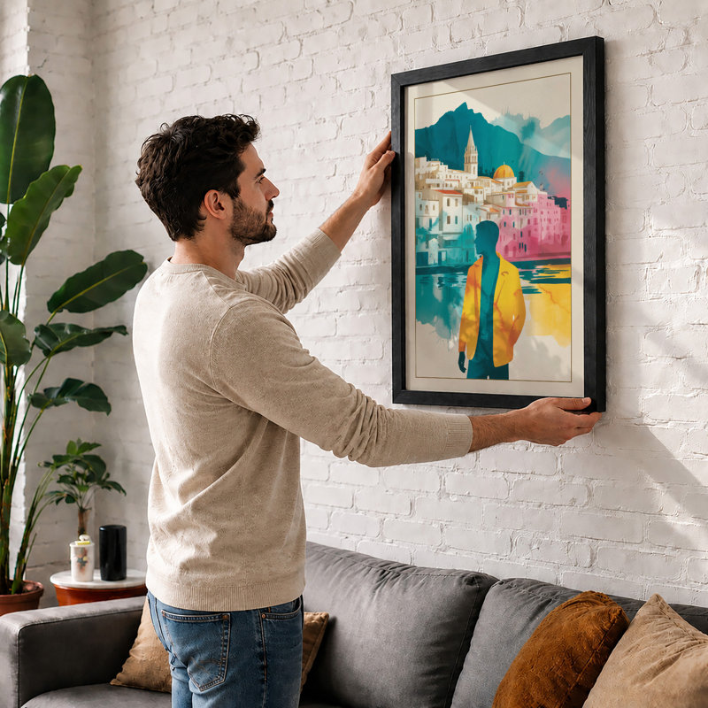 View In Contemplation Coastal - Print, Unframed, A3 - 42.0 x 29.7 cm
