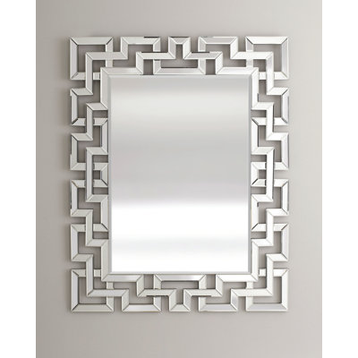 Melra Glass Rectangle Wall Mirror