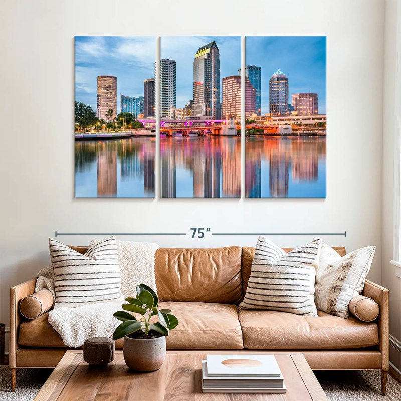 Sireci Tampa, 42" H x 65" W