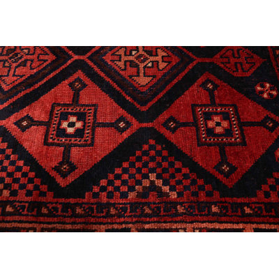 Melis Red Rug 4'0" x 8'11"