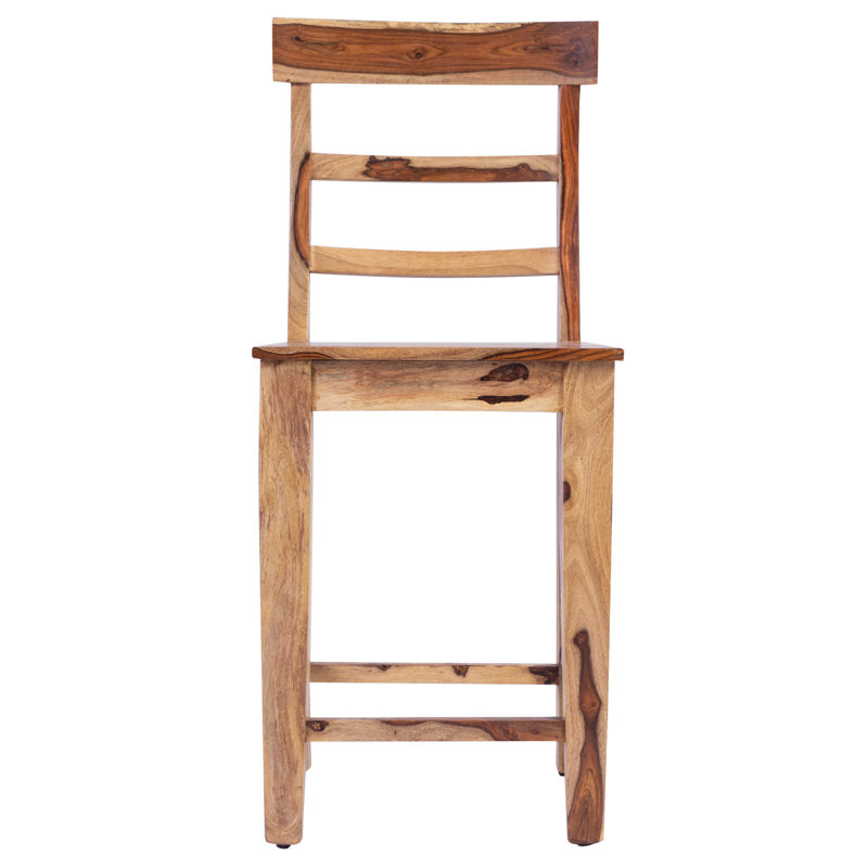 Traci Solid Wood Counter Stool