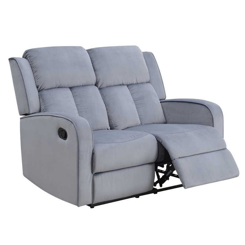 Niabi reclining loveseat with square arms