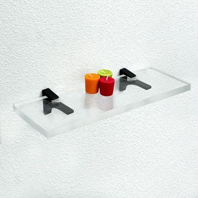 Aristodemos Acrylic Bracket Shelf