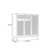 22 Pair Shoe Storage Cabinet-98601563
