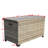 Grey Wicker Patio Furniture Storage Box