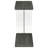 Sampson Weathered Grey Engineered Wood C-Shaped Side Table