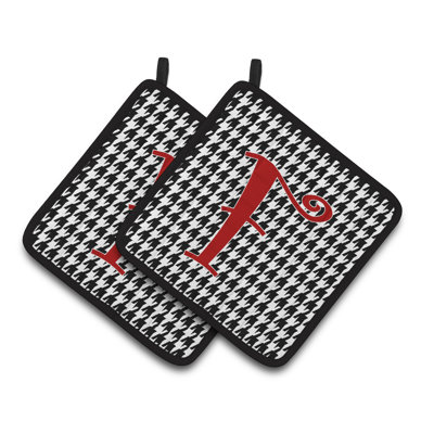 Caroline's Treasures Houndstooth Polyester Potholder