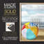 Beach Ball I, reproduction encadrée - bois massif-320609744