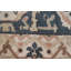 Tapis de couloir bleu Oushak 3 x 10