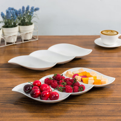 Ebern Designs Yafiet Divided Serving Dish