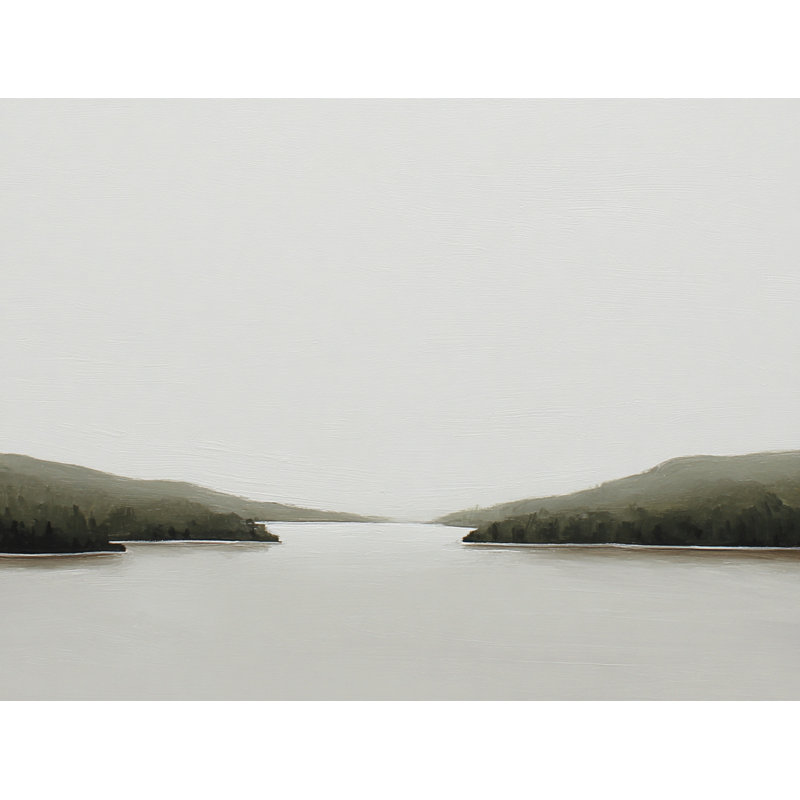 «Still Water», art mural sur toile, L 48 po x H 36 po x P 1,5 po