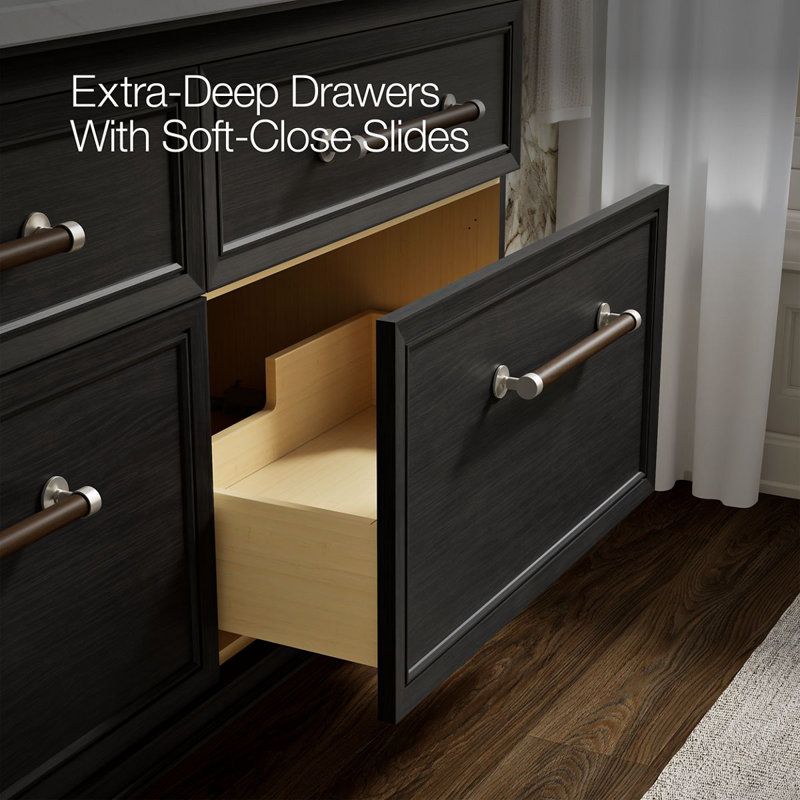 Artifacts Vanity 60 Inches, Black