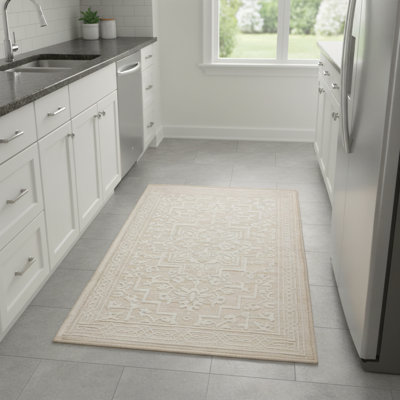 Brown, Chenille Kitchen Comfort Mat, 20.1 X 34.1 Inches, Soft And Skin-Friendly, Kitchen-Specific, Non-Slip, Wear-Resistant, And Easy-To-Clean.