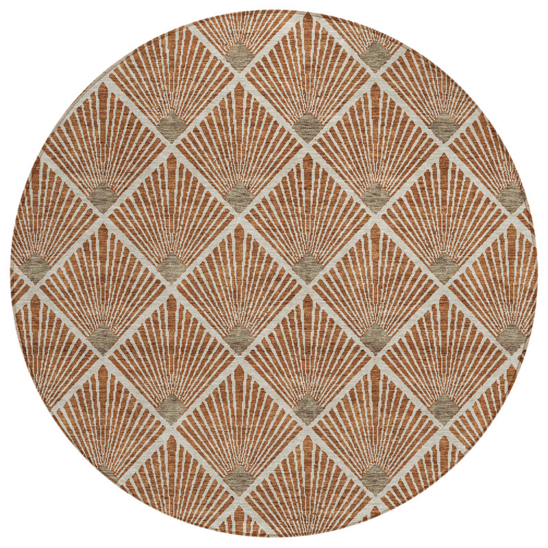 Tapis intérieur / extérieur Maliana, Rond 8 pi
