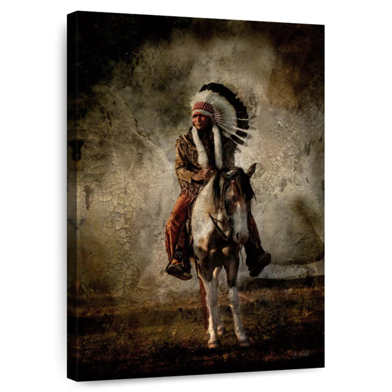 Lelar Warrior, 39" H x 26" W