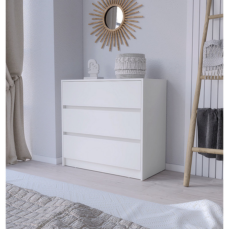 Commode décorative, Blanc