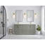 Ensemble de meuble-lavabo double 72 po Esin-86796810