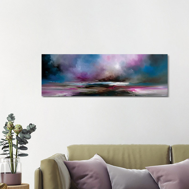 Night Fall by J.A Art - Wrapped Canvas Panoramic Gallery-Wrapped Canvas Giclée, 121.92 cm H x 40.64 cm W x 3.175 cm D