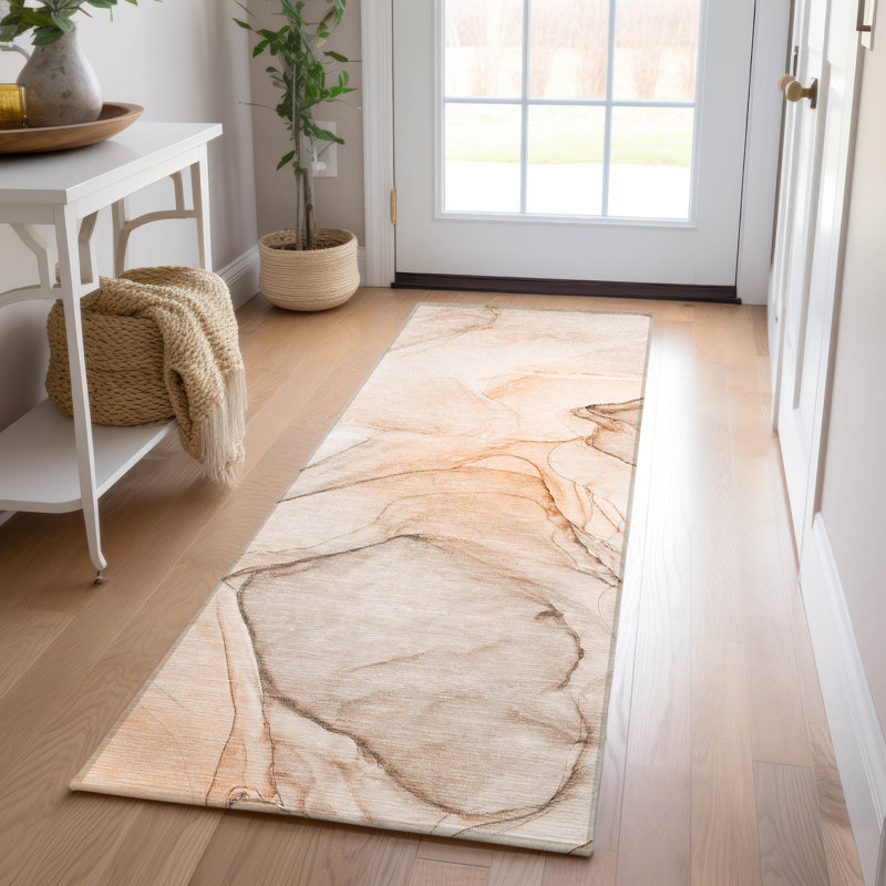 Tapis intérieur / extérieur Eliessia, Runner 2'3" x 7'6"